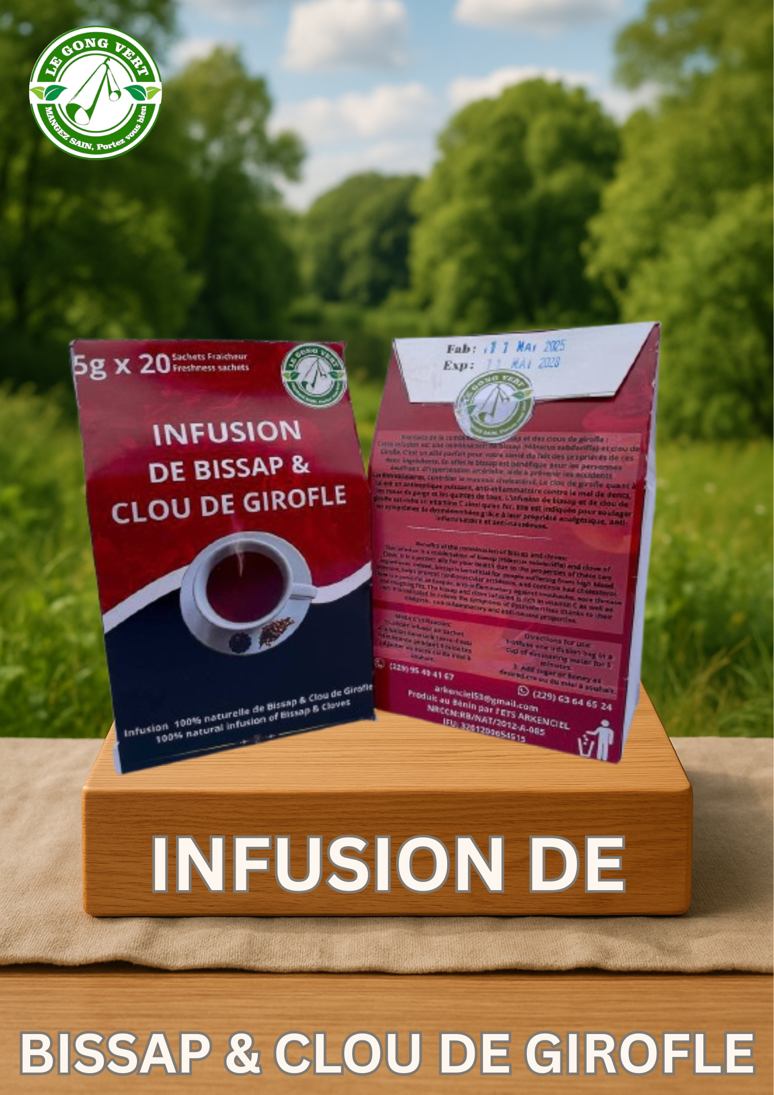 Infusion de Bissap & Clou de Girofle